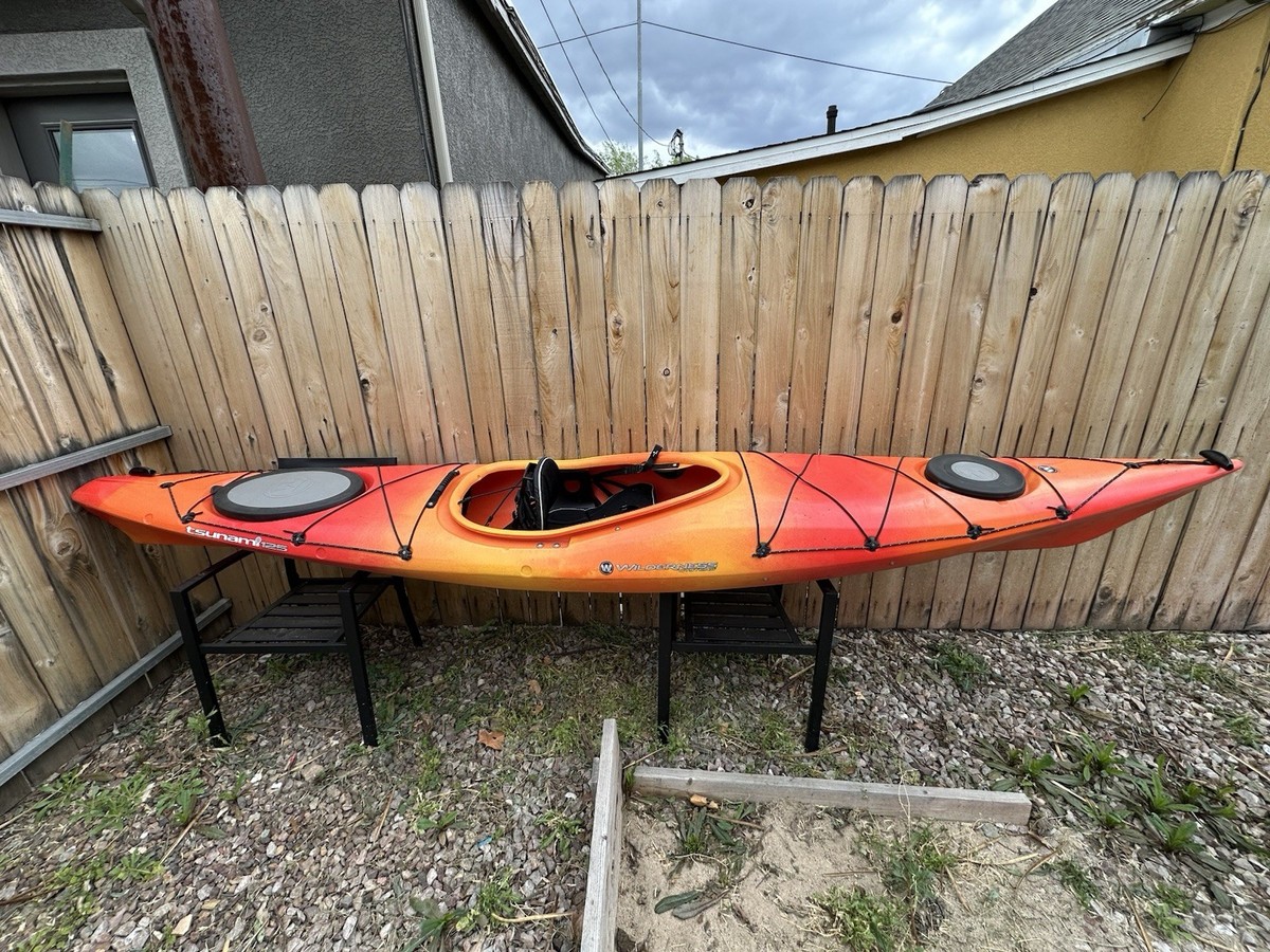 Wilderness Systems Tsunami 125 Orange Kayak | eBay