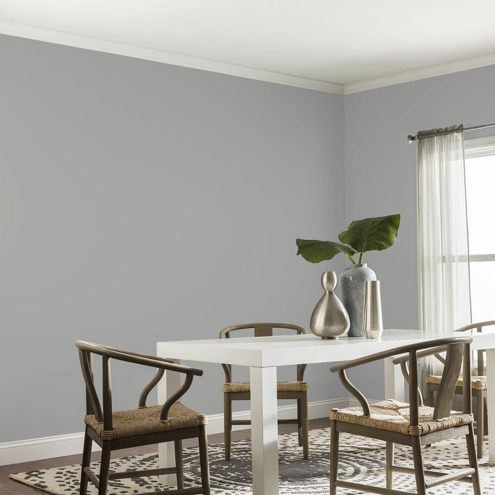 1 Qt. PPG0996-3 Statue Garden Eggshell Interior Latex Paint