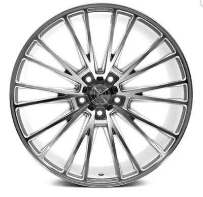 AXE CF2 COMPRESSION FORGED Wheel 21x10.5 (25, 5x114.3, 74.1) Silver Single Rim
