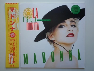 Madonna album 33Tours vinyle La Isla Bonita Super Mix vinyle Green Transparent - Photo 1/4