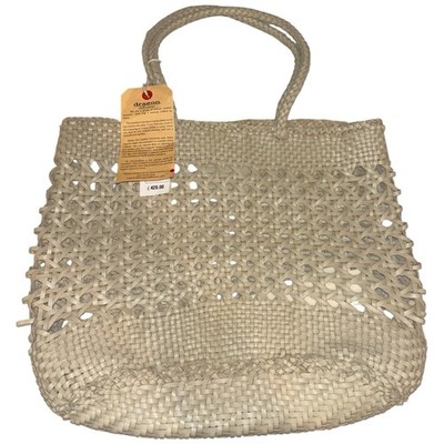 NEW Dragon Diffusion Eclipse Womens Calf Leather Tote Bag Pearl RRP £420 BNWT