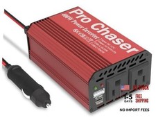 400W Power Inverters for Vehicles DC 12v to 110v AC Car Inverter