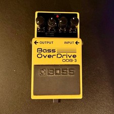 Boss ODB-3 Bass Overdrive Effects Pedal, Analogue, for Bass Guitar