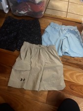 lot of 3 youth large under armour boys shorts