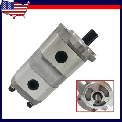 HGP-33A-F6/6R 17.46mmd Hydraulic Tandem Double Gear Pump Shaft Replace