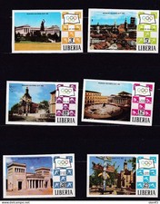 Liberia 1971 Olympics MNH Imperf Munich Germany 15472