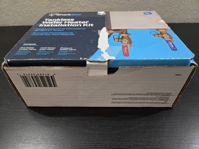 SharkBite 3/4 inch Tankless Water Heater Valves Installation Kit - Open Box