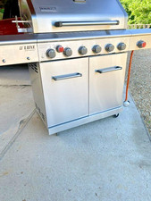Nexgrill Deluxe 7 Burner Gas BBQ Grill With Side Burner & Cover Stainless steel