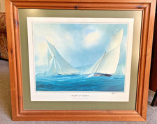 The Great Yachts Print - Alarm & Arrow - by Tim Thompson