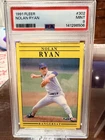 🔥 1991 Fleer – NOLAN RYAN #302 – PSA MINT 9 🔥