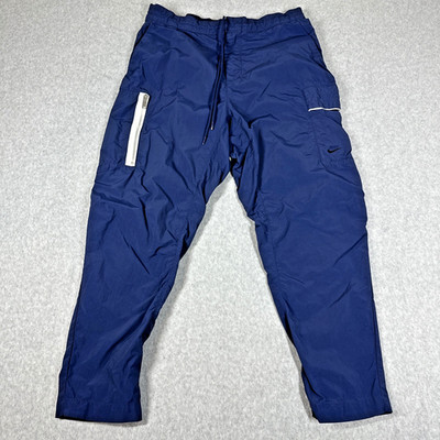 Nike Essentials Utility Track Pants Men's 32 Medium Sportswear Blue Jogger