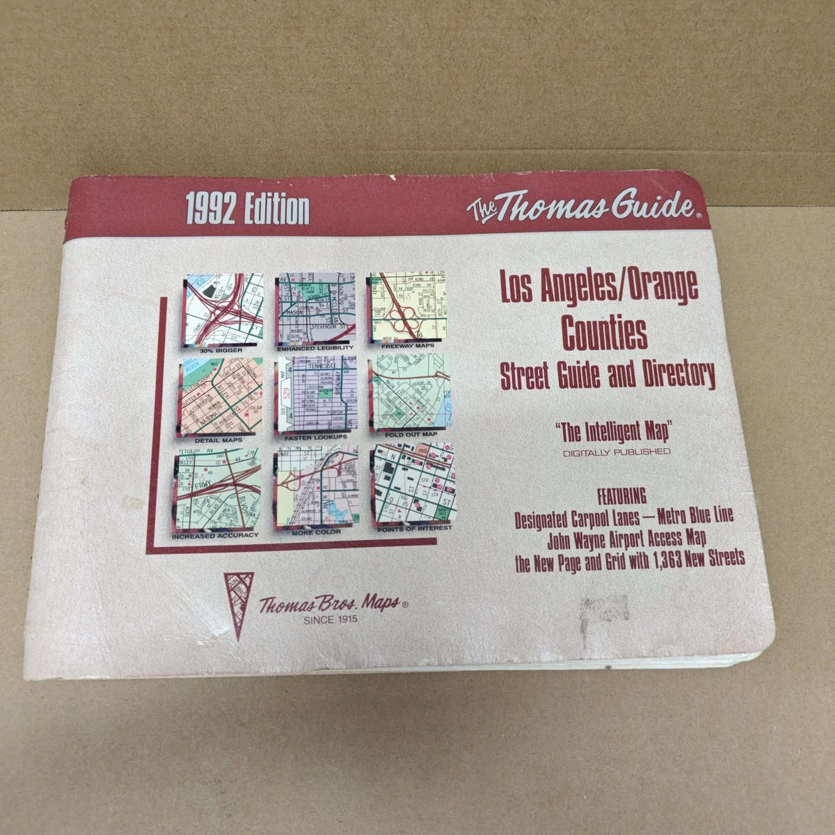 Thomas Guide Los Angeles In Collectible United States Maps for