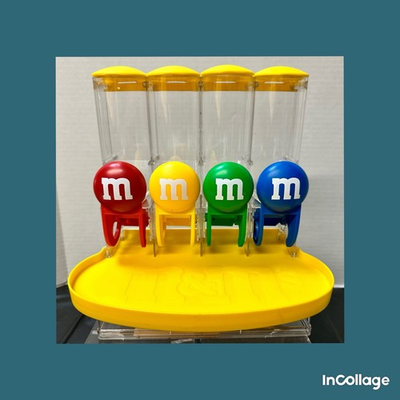 #ad Mamp;M’s World 4 Tube Candy Dispenser 2018 $14.00