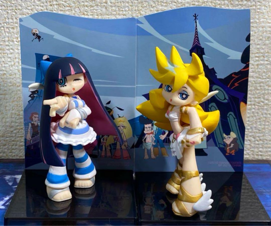 Panty and Stocking with Garterbelt Figure Set Rare ABS Collector's