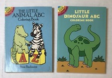 Little Dinosaur  Little Animal ABC Coloring Books Dover Little Activity Books