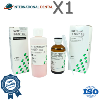Dental Pattern Resin LS Acrylic Set Creation Precise Models Restorations