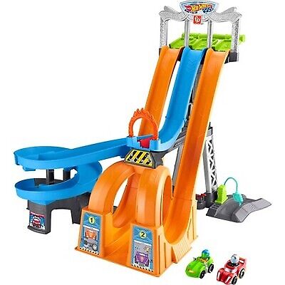 Hot Wheels Set 4ft Racetrack + Loop + Launcher + Track Connectors FREE  SHIPPING