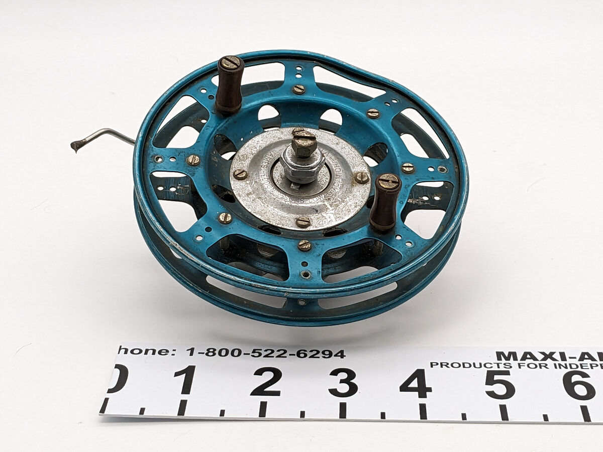 Winona 105 Fishing Reel, Green, Works, Heddon & Sons Winona 105 Fishing Reel, Green, Works, Heddon & Sons