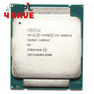 Intel Xeon E5-2603 V3 SR20A 1.60GHz 15M Six-Core LGA 2011-3 R3 Server CPU 85W