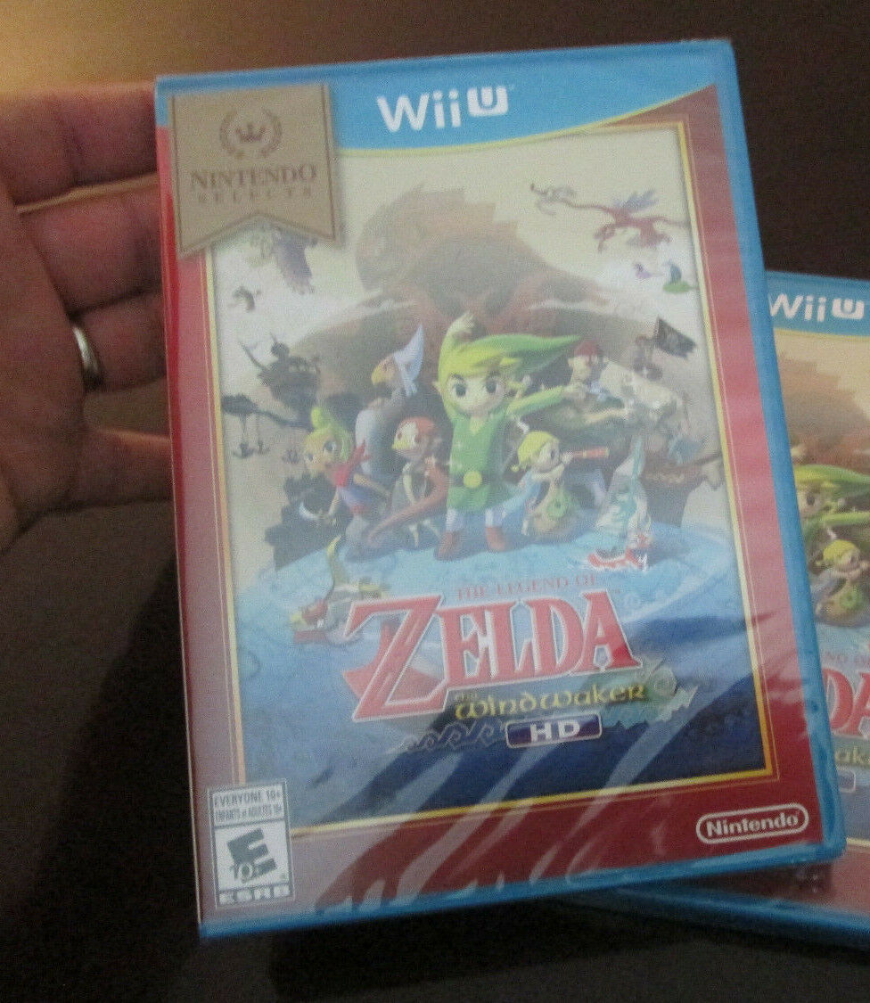 The Legend of Zelda: The Wind Waker HD NINTENDO WII U NINTENDO SELECT NEW  SEALED