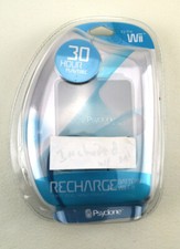 Psyclone Recharge Battery Wii Fit 30-Hour Playtime w Charge Cable - NEW  SEALED