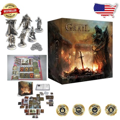 Dark Fantasy Board Game Tainted Grail with Branching Narrative & Replayability