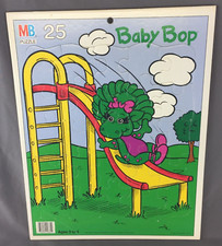 Vintage 1992 Lyons Group Milton Bradley 25 Piece Baby Bop Tray Puzzle 4364-4