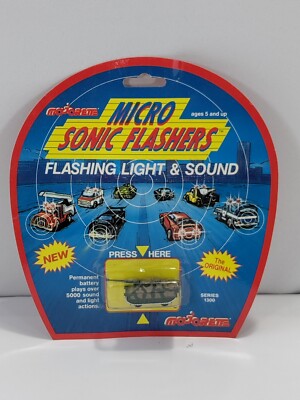 Vintage Majorette Micro Sonic Flashers Military Police Series 1300 New ...