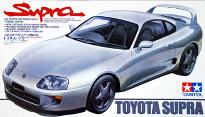 TAMIYA 24123 1:24 Toyota Supra Plastic Model Kit