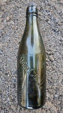 Rare Old Beer bottle Montague D  Brown Tunbridgewells Hotel Kent  c1900's
