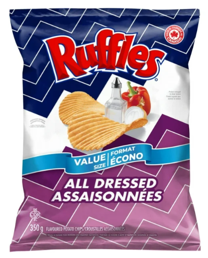 ruffles all dressed chips Ruffles All Dressed Potato Chips, 8.5 oz