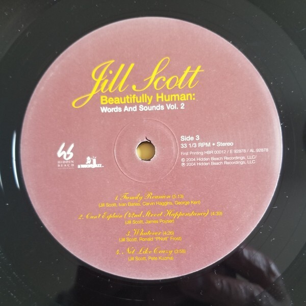 ⭐︎激レア盤⭐︎ Jill Scott-Beautifully Human （美品） ⭐︎激レア盤⭐︎ Jill Scott-Beautifully Human （美品） ⭐︎激レア