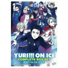 DVD Japan Anime Yuri  On Ice Complete Series 1-12 End English Dubbed