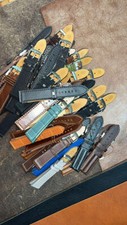 140 20mm Mixed Colour Leather Watch Strap 50pcs