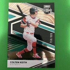 2020 Panini Elite Extra Edition /999 Colten Keith #139 Detroit Tigers RC Rookie
