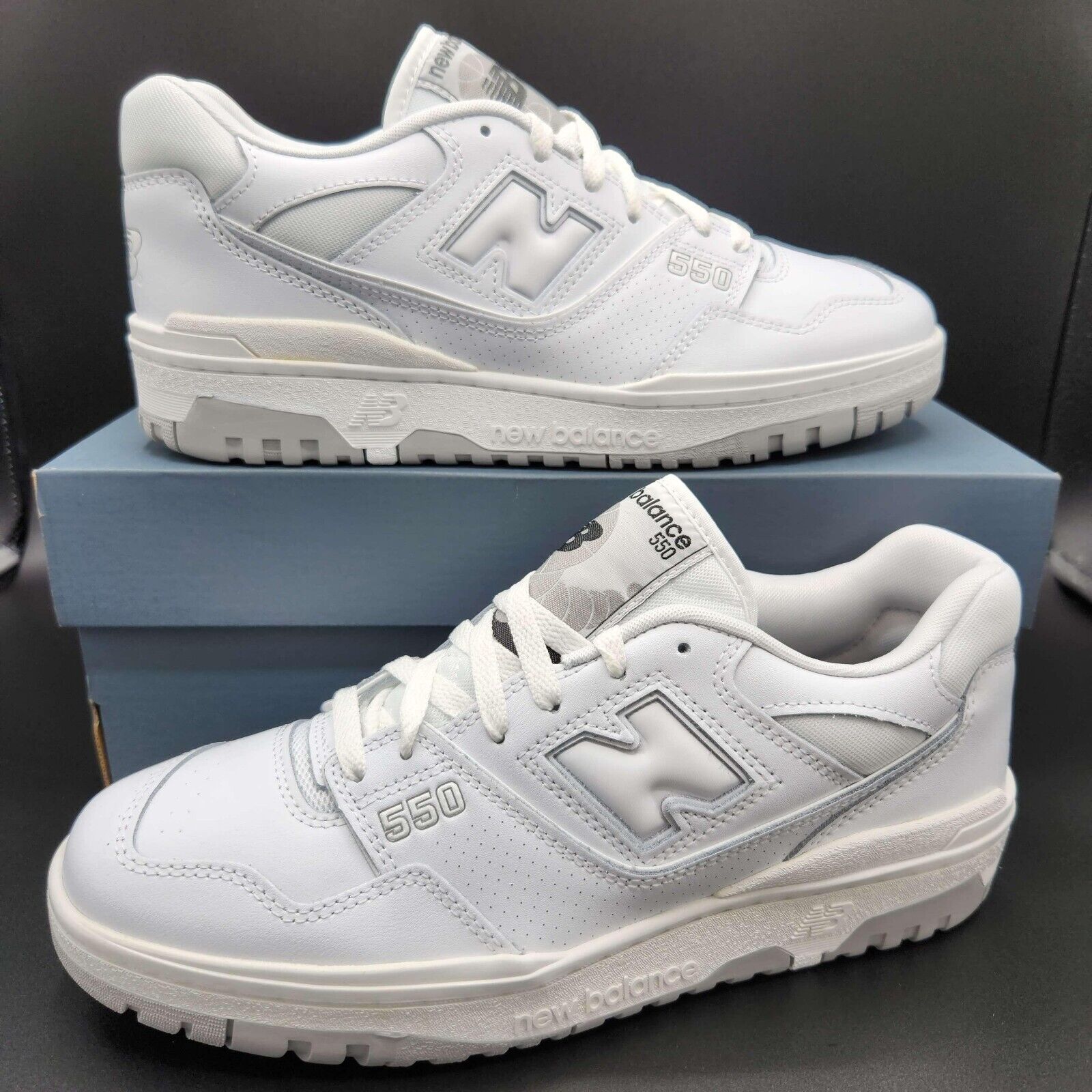 New Balance 550 White Grey BB550PB1, HealthdesignShops