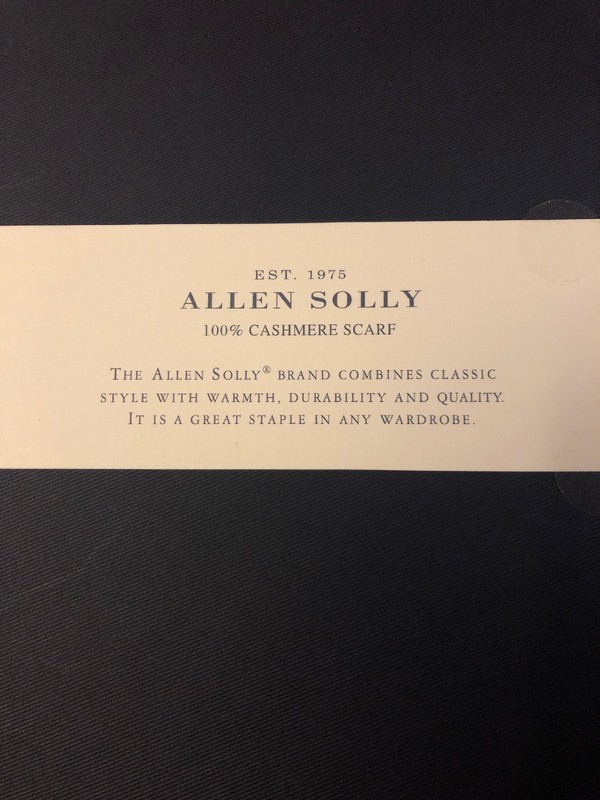 allen solly cashmere scarf