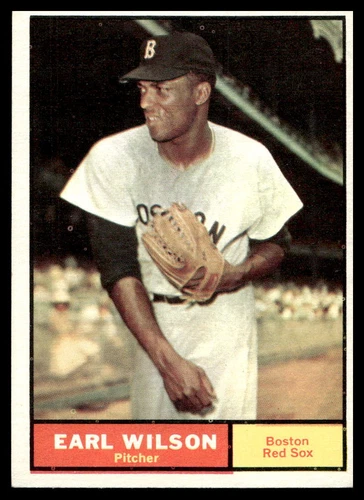 1961 Topps #69 Earl Wilson  Boston Red Sox EX-EXMINT