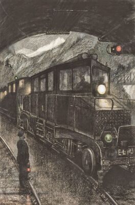 Hans Baluschek - The Berlin Secession (1911) Signed - 17'' x 22'' Fine Art Print
