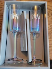 Studio His And Hers Toasting Glasses (Mr & Mrs)
