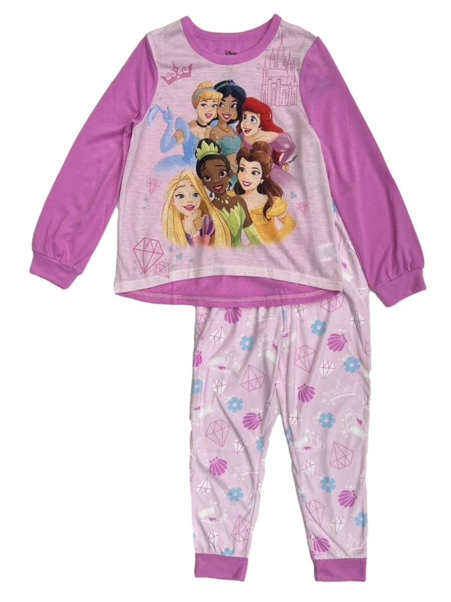 Disney Princess Belle Toddler Girls T-Shirt and Jogger Leggings Outfit Set  Toddler to Big Kid 