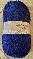 Mit Liebe Gemacht Hansardbeitsgarn Hit Yarn, Royal Blue, 7.2 Oz 200g 727 Yds Ea
