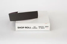 1"x 50 Yd Aluminum Oxide Emery Cloth Sandpaper Shop Rolls - Metals 150 Grit 