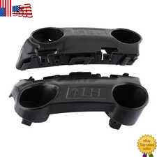 Pair Front Bumper Cover Support Stiffener Left & Right For 2014-21 Infiniti Q50