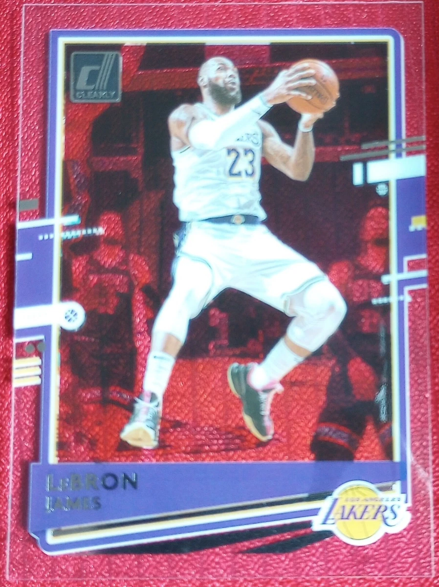 2020-21 Panini Clearly Donruss - LeBron James #49 for sale | eBay