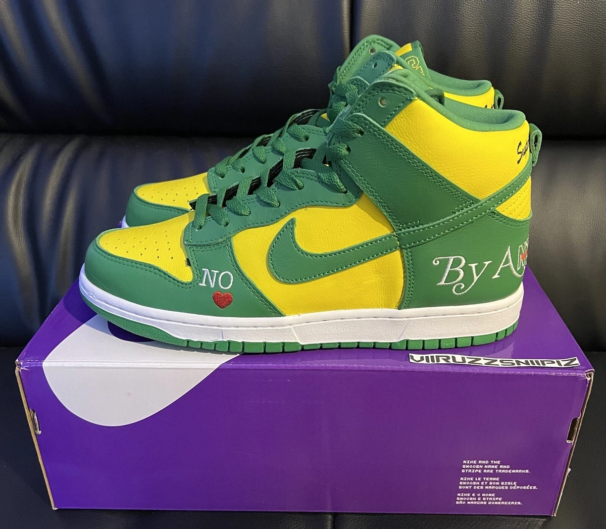 Nike Dunk Supreme High Green | eBay