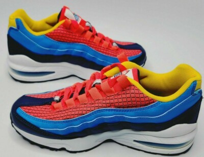 red blue yellow air max 95