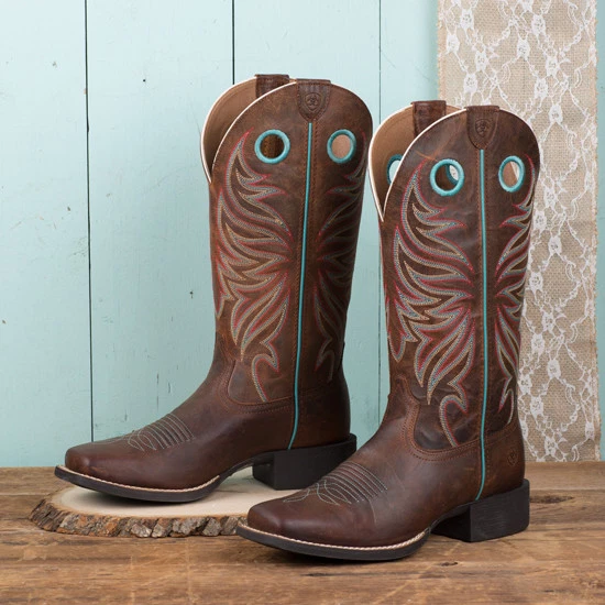Ariat women's round up western boots sale