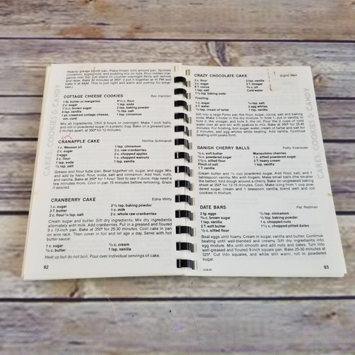 Vintage California Church Cookbook Eureka First Covenant Covenant Cookery 1985 - Foto 9 di 10