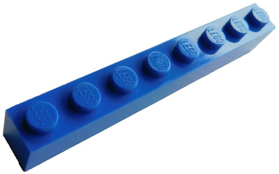 Lego 50 Stück blaue Steine 1x8 (3008) Neu Stein in blau City Basics Brick Bricks